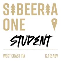pivo Sibeeria One Student - West Coast IPA, 14°