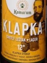 pivo Klapka - Svetlý ležák 12°