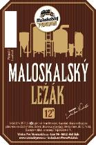 pivo Maloskalský ležák 12°