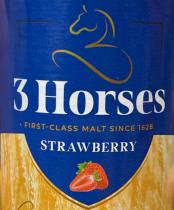 pivo 3 Horses Strawberry