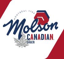 pivo Molson Canadian - Svetlý ležák