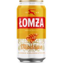 pivo Lomza Miodowe - Svetlý ležák