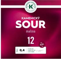 pivo Kamenický Sour Malina 12°