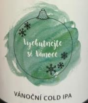 pivo Vánocní Cold IPA 13°