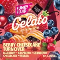 pivo Gelato: Berry Cheesecake Turnover
