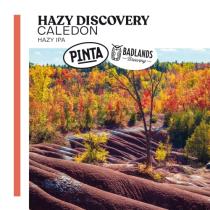 pivo PINTA Hazy Discovery Caledon