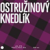 pivo Ostružinový Knedlík - Pastry Sour Ale