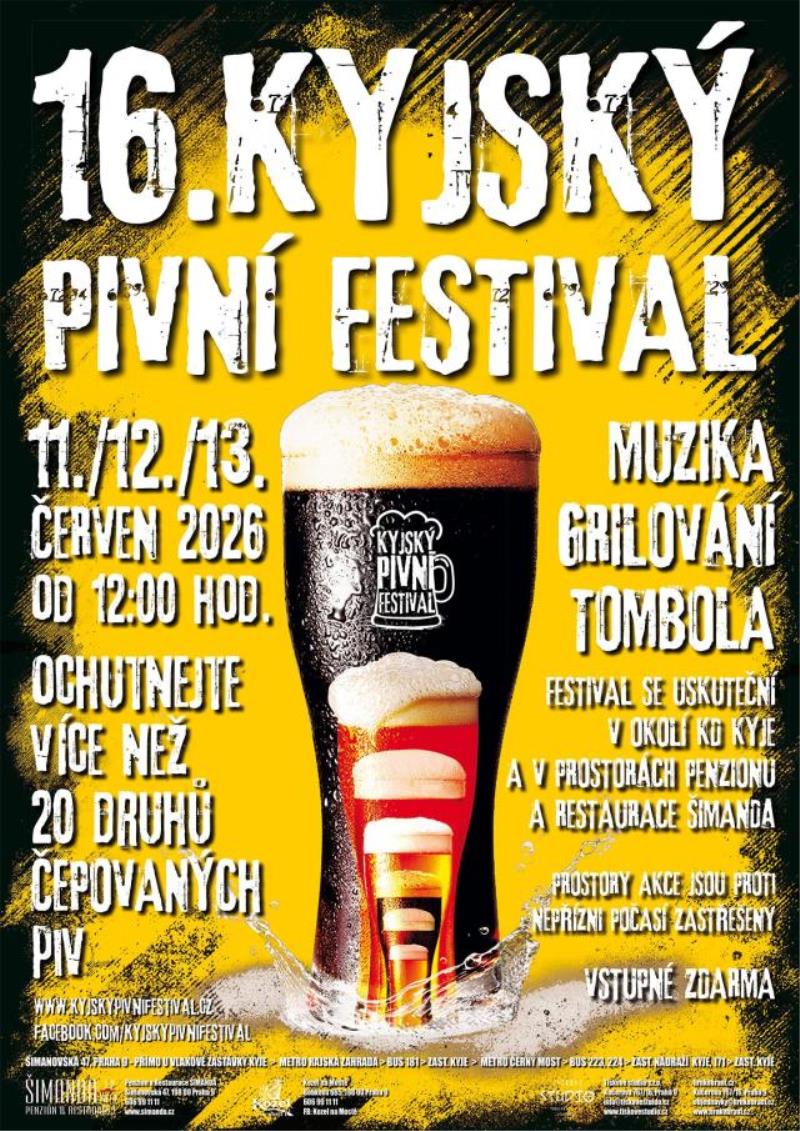 16. Kyjský Pivní Festival Praha - upoutávka