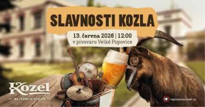 Slavnosti Kozla Velké Popovice 2026 (13.06.2026) - upoutávka