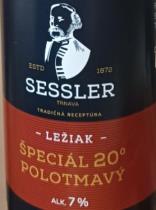 pivo Sessler Polotmavý špeciál 20°