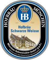 pivo HOFBRÄU 12° SCHWARZE WEISSE
