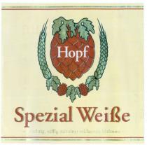 pivo Hopf Spezial Weiße