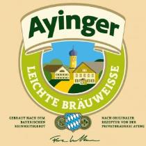 pivo Ayinger Leichte Bräuweisse