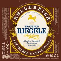 pivo Riegele Kellerbier
