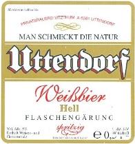 pivo Uttendorf Weißbier Hell