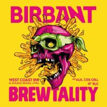 pivo Brewtality West Coast IPA 19°