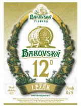 pivo Bakovský 12° svetlý ležák