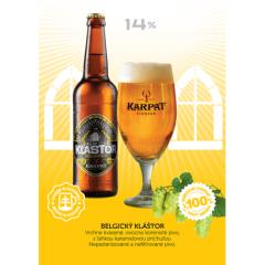 pivo Belgický Kláštor 14°