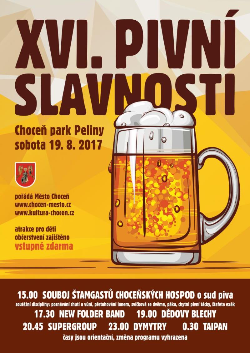XVI. Pivní slavnosti Choceň - upoutávka