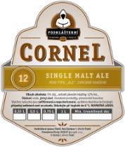 pivo Cornel Single Malt Ale 12°