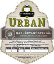 pivo Urban nakuřovaný speciál 13°