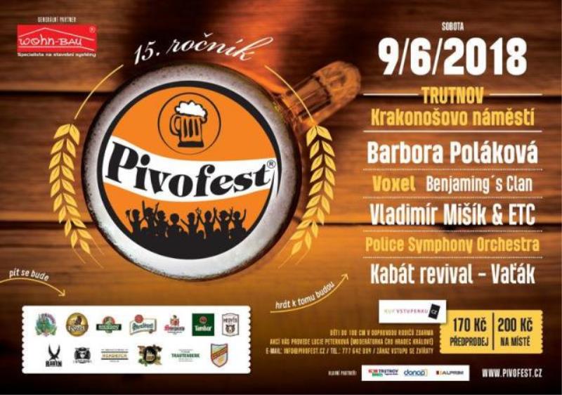 Pivofest 2018, Trutnov - upoutávka