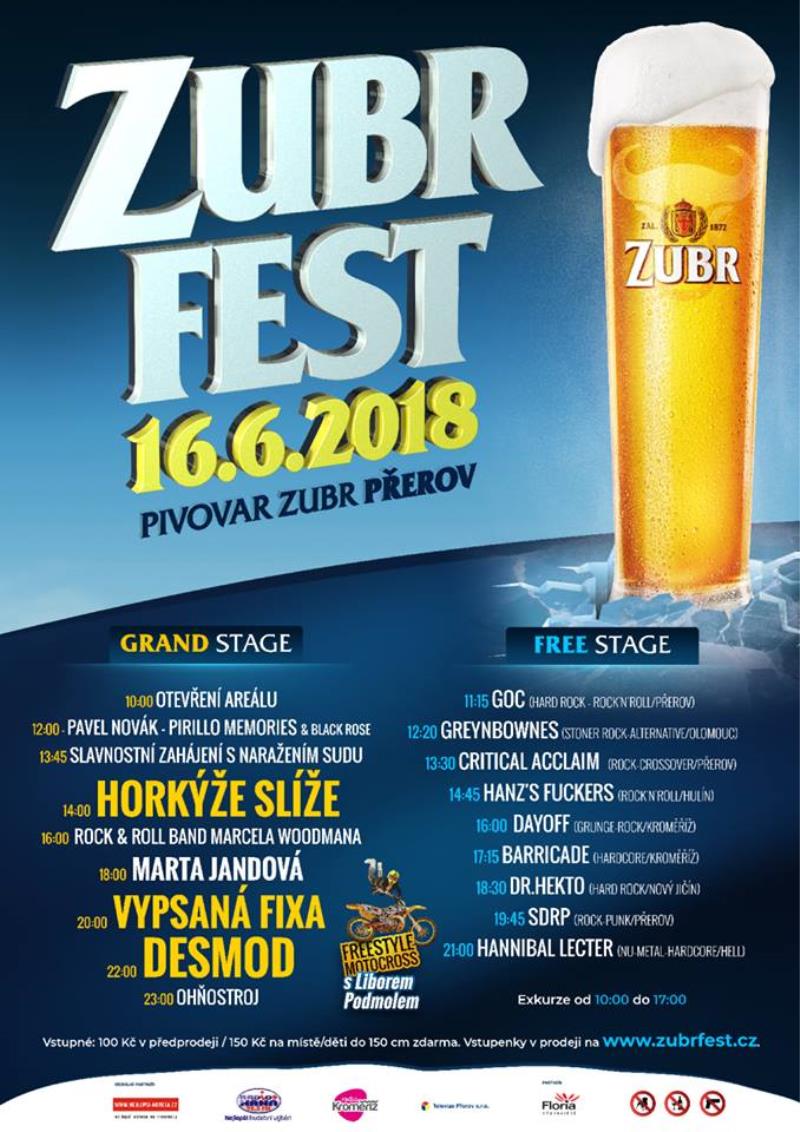 Zubrfest 2018 - upoutávka