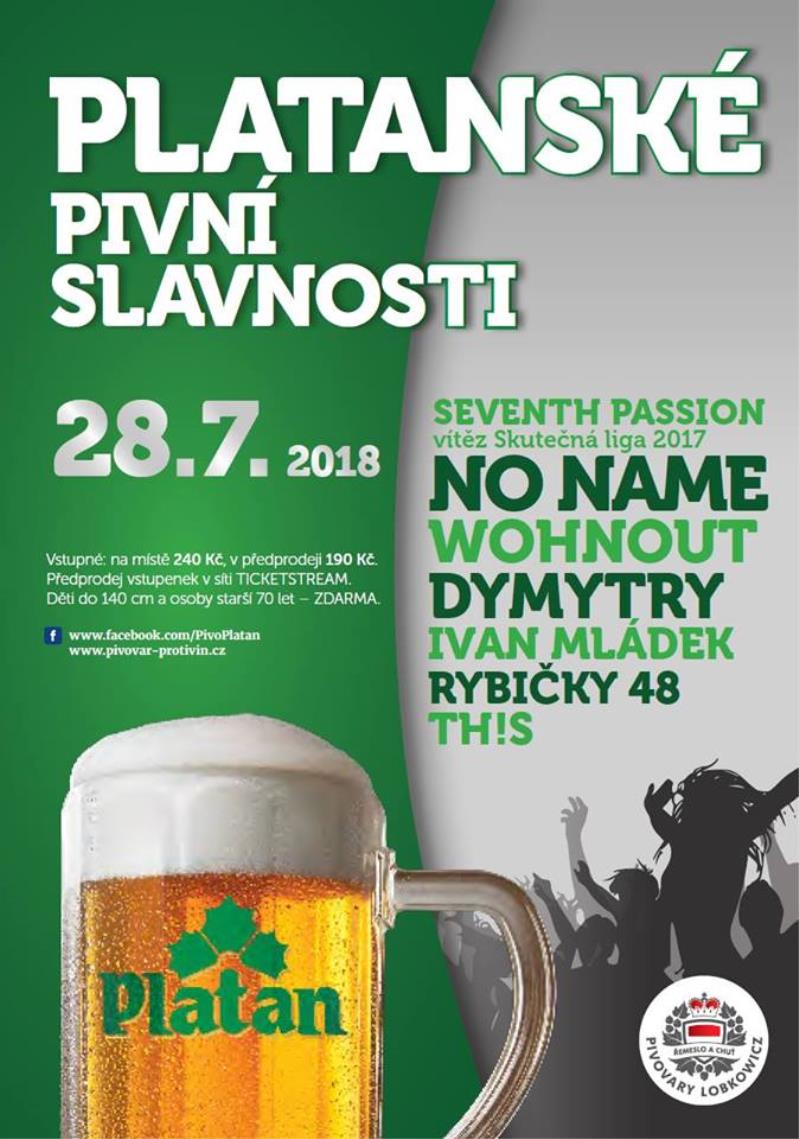 Platanské pivní slavnosti 2018 - upoutávka