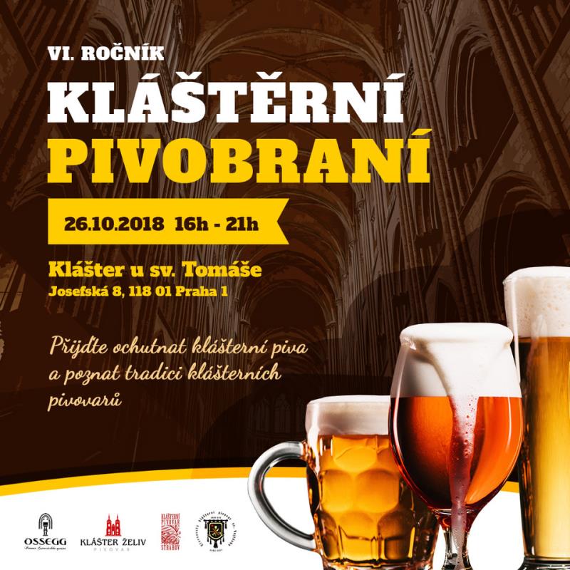 VI. Klášterní Pivobraní 2018, Praha - upoutávka