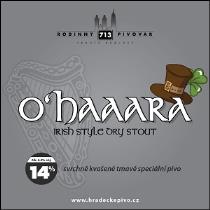 pivo Hradecké pivo O'HAAARA 14°