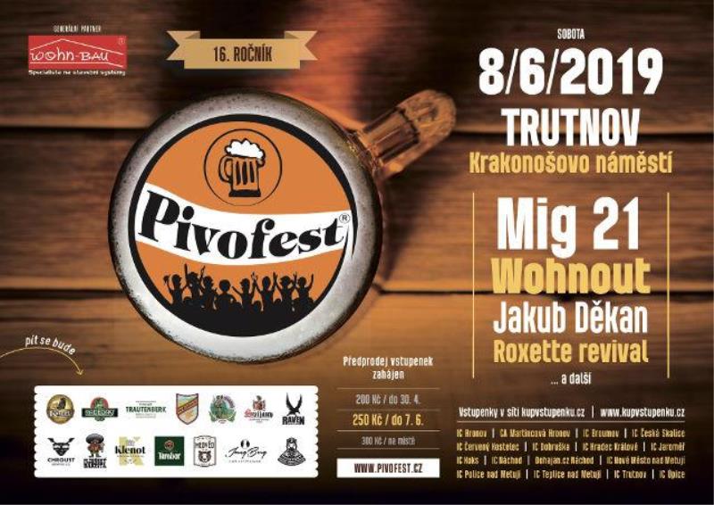 XVI. Pivofest Trutnov 2019 - upoutávka