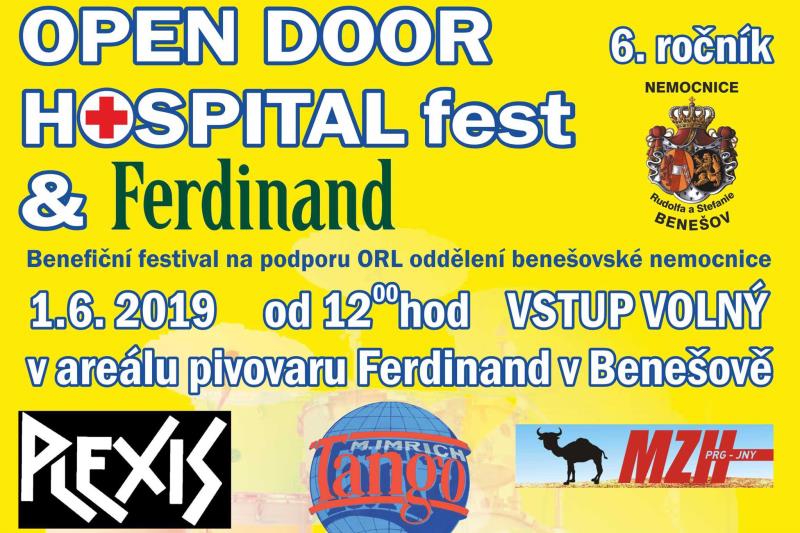 VI. Open Door Hospital Fest Benešov 2019 - upoutávka