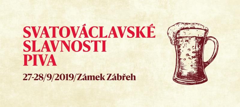 Svatováclavské slavnosti piva Zámek Zábřeh 2019 - upoutávka