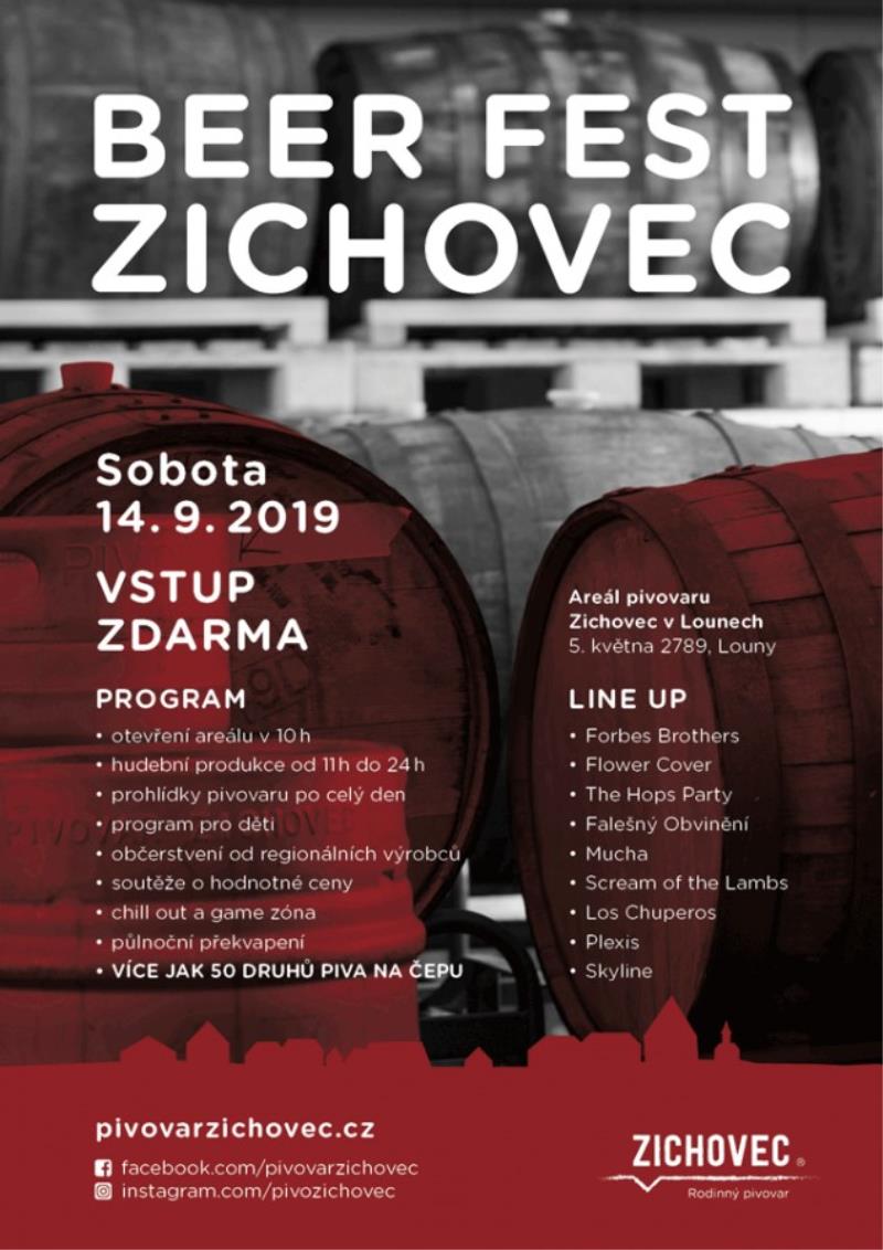 BEER FEST Zichovec 2019 - upoutávka