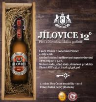 pivo Jílovice Světlý ležák 12°