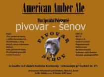 pivo American Amber Ale 16°