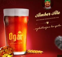 pivo Ogar Amber Ale 13°
