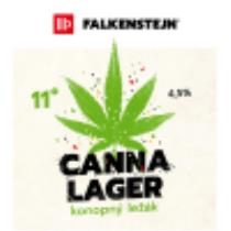 pivo Canna Lager 11°