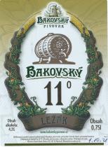 pivo Bakovský 11° 