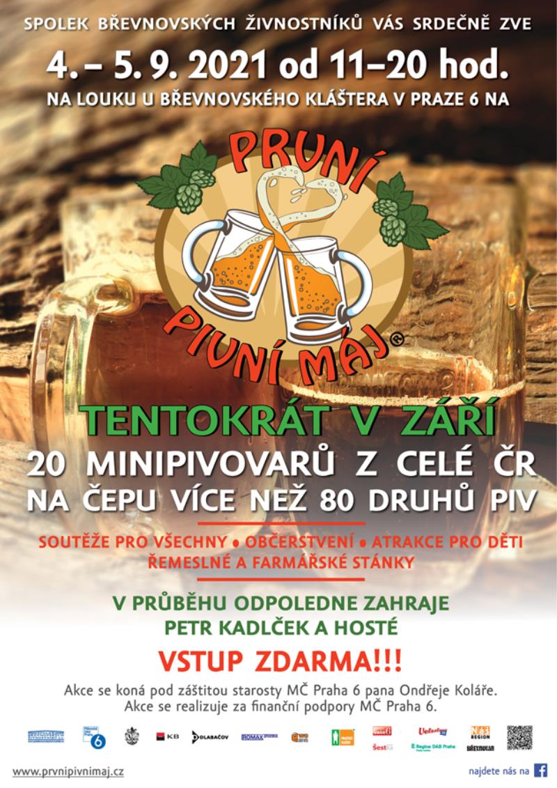 Festival minipivovarů-První Pivní Máj (Břevnovský Klášter) - upoutávka