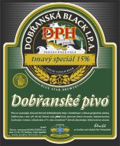 pivo Dobřanská Black IPA (DPH) 15°