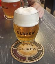 pivo Olbrew - světlé výčepní 10% 