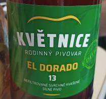 pivo El Dorado - 13 svrchní silné