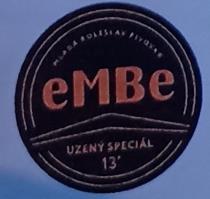 pivo eMBe Uzený tmavý speciál 13°