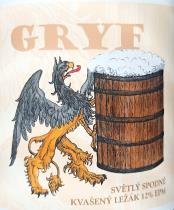 pivo Gryf 12° - Světlý ležák za studena chmelený