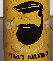 pivo Pedro's Foodtruck - světlý ležák 12°