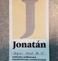 pivo Jonatán Belgian Blond Ale 15°