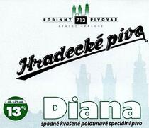pivo Hradecké pivo Diana 13°
