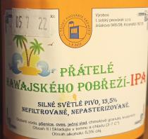 pivo Přátelé hawajského pobřeží - IPA 13,5