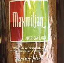 pivo Maxmilian American Lager 11°